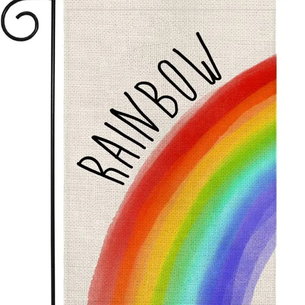 Crowned Beauty rainbow flag